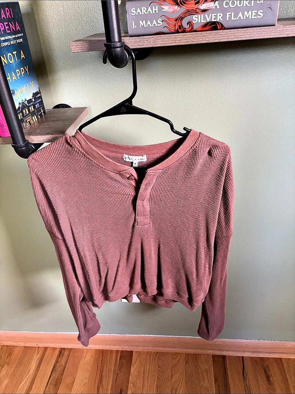 FRZ + EDI Ribbed Long Sleeve Top
